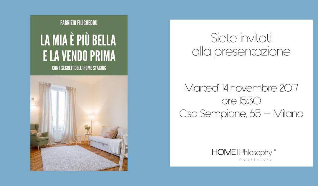 Presentazione libro in HOME|Philosophy – La mia è più bella e la vendo prima